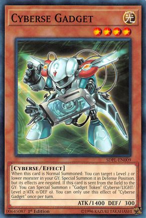 Image of Cyberse Gadget (SDPL-EN009) - Structure Deck: Powercode Link 1st Edition