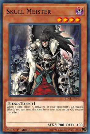 Image of Skull Meister (SDPL-EN013) - Structure Deck: Powercode Link 1st Edition