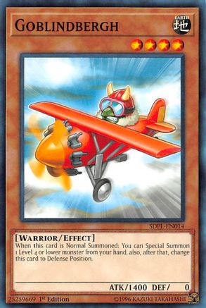 Image of Goblindbergh (SDPL-EN014) - Structure Deck: Powercode Link 1st Edition