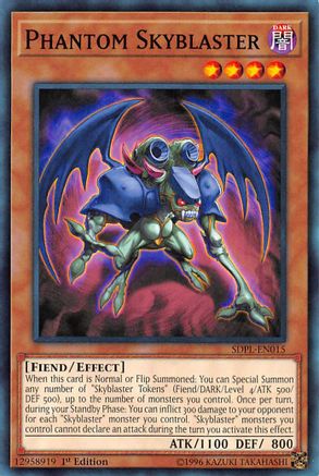 Image of Phantom Skyblaster (SDPL-EN015) - Structure Deck: Powercode Link 1st Edition