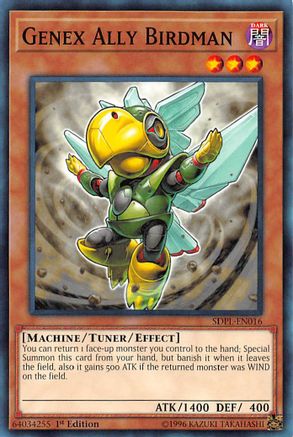 Image of Genex Ally Birdman (SDPL-EN016) - Structure Deck: Powercode Link 1st Edition