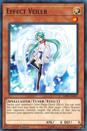 Image of Effect Veiler (SDPL-EN017) - Structure Deck: Powercode Link 1st Edition