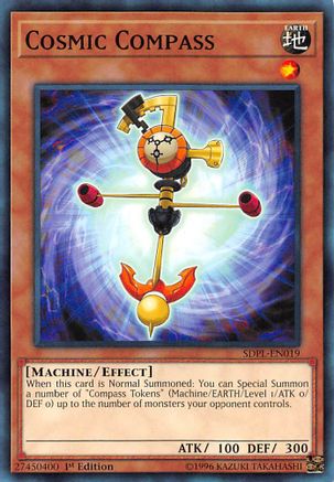 Image of Cosmic Compass (SDPL-EN019) - Structure Deck: Powercode Link 1st Edition