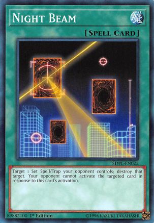 Image of Night Beam (SDPL-EN022) - Structure Deck: Powercode Link 1st Edition