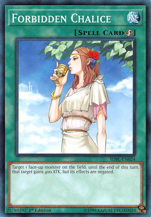 Image of Forbidden Chalice (SDPL-EN024) - Structure Deck: Powercode Link 1st Edition