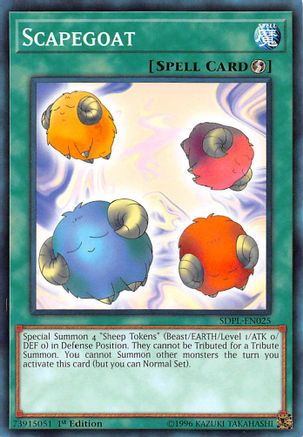 Image of Scapegoat (SDPL-EN025) - Structure Deck: Powercode Link 1st Edition