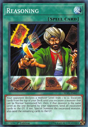 Image of Reasoning (SDPL-EN027) - Structure Deck: Powercode Link 1st Edition