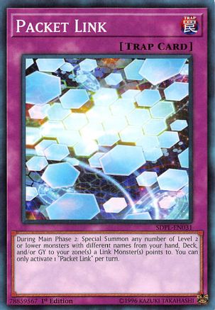 Image of Packet Link (SDPL-EN031) - Structure Deck: Powercode Link 1st Edition