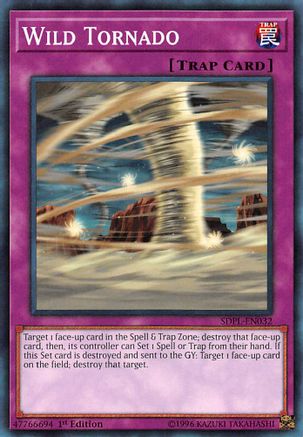 Image of Wild Tornado (SDPL-EN032) - Structure Deck: Powercode Link 1st Edition