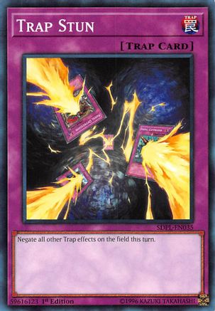 Image of Trap Stun (SDPL-EN035) - Structure Deck: Powercode Link 1st Edition