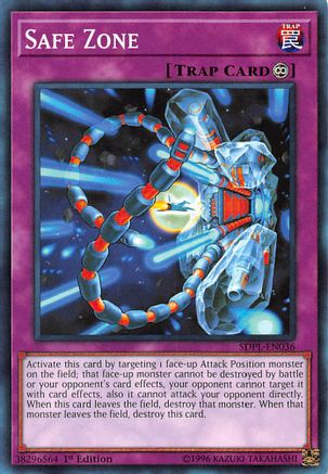Image of Safe Zone (SDPL-EN036) - Structure Deck: Powercode Link 1st Edition
