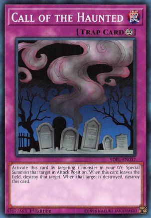 Image of Call of the Haunted (SDPL-EN037) - Structure Deck: Powercode Link 1st Edition