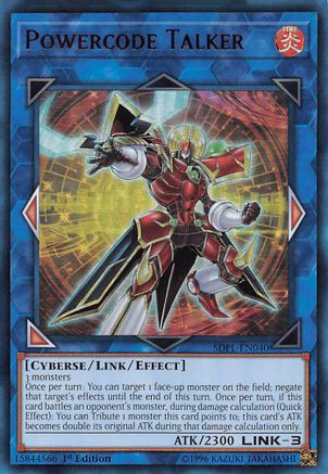 Image of Powercode Talker (SDPL-EN040) - Structure Deck: Powercode Link 1st Edition