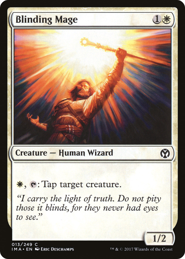 Image of Blinding Mage (IMA-013) - Iconic Masters