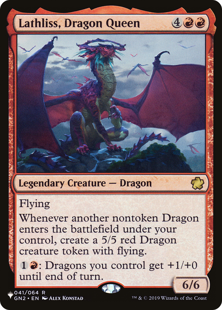 Image of Lathliss, Dragon Queen (LIST-041/064) - The List