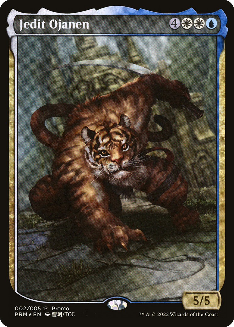 Image of Jedit Ojanen (UMP-002) - Year of the Tiger 2022 Foil