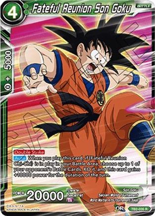 Image of Fateful Reunion Son Goku (TB2-035) - World Martial Arts Tournament