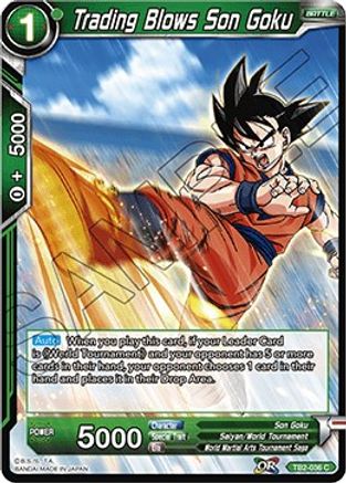 Image of Trading Blows Son Goku (TB2-036) - World Martial Arts Tournament