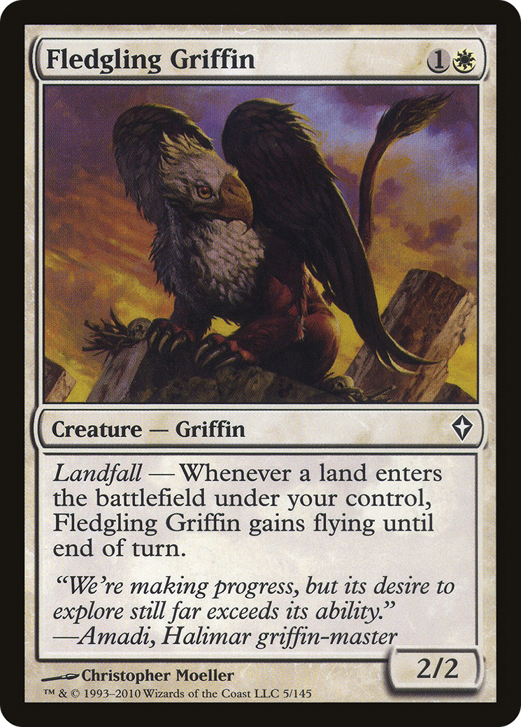 Image of Fledgling Griffin (WWK-005) - Worldwake