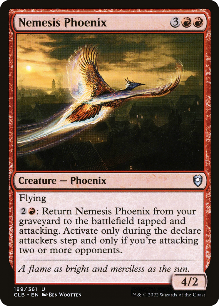 Image of Nemesis Phoenix (CLB-189) - Commander Legends: Battle for Baldur's Gate