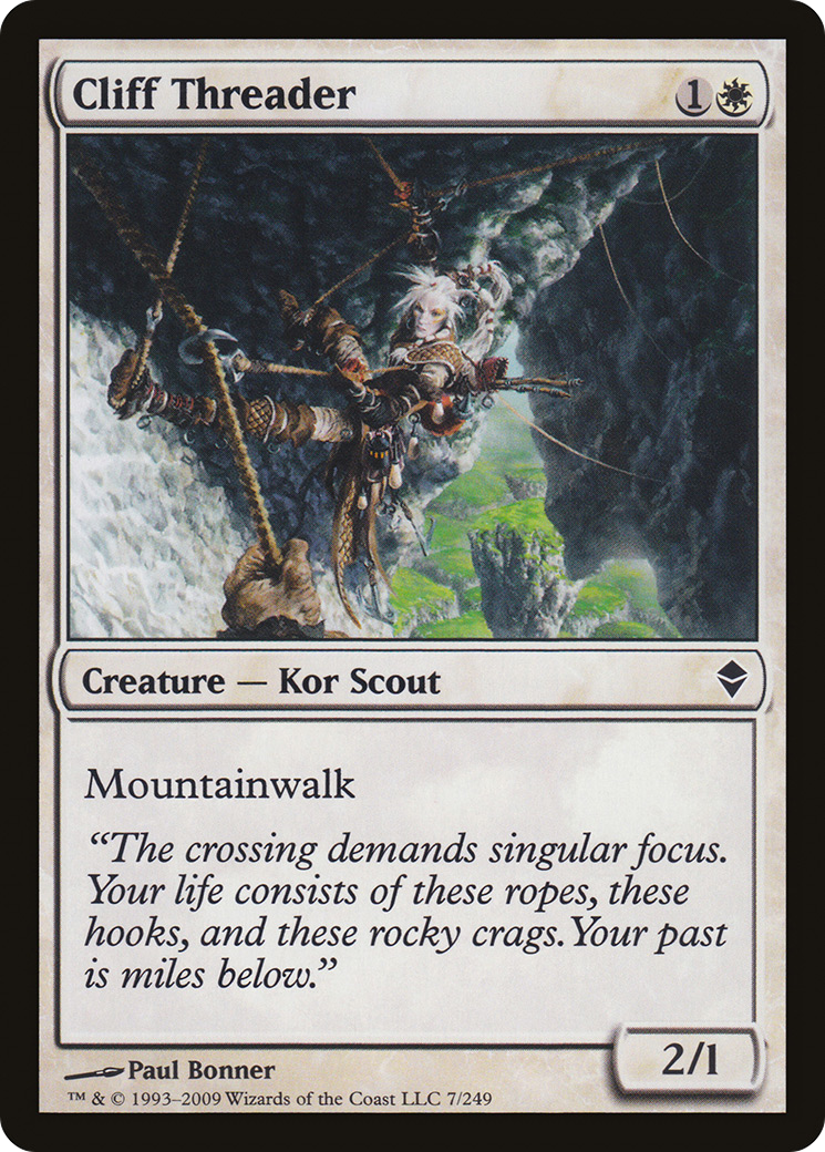 Image of Cliff Threader (ZEN-007) - Zendikar