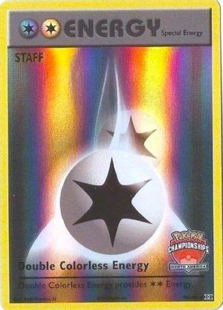 Image of Double Colorless Energy 090/108  - Reverse Holofoil League & Championship Cards - Promo
