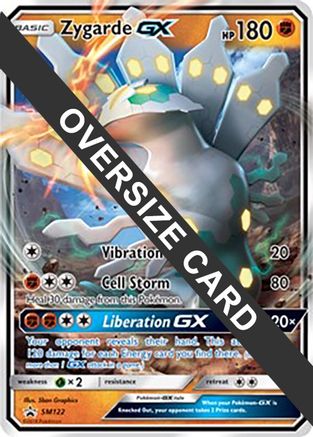 Image of Zygarde GX SM122  - Holofoil Jumbo Cards - Promo