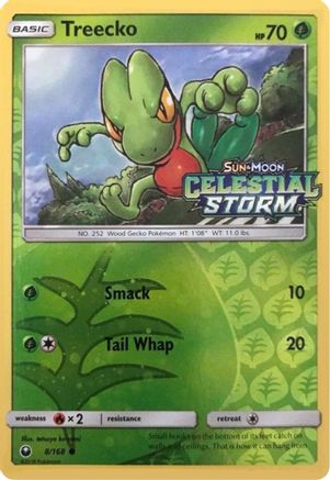 Image of Treecko 008/168  - Reverse Holofoil Miscellaneous Cards & Products - Promo