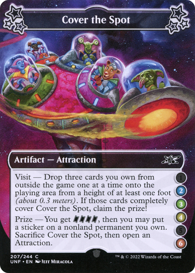 Image of Cover the Spot (2-3-4-6) (UNF-207) - Unfinity Foil