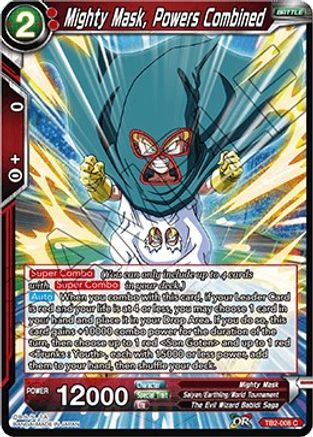 Image of Mighty Mask, Powers Combined (TB2-008) - World Martial Arts Tournament Foil
