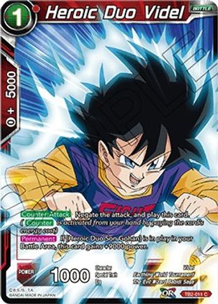 Image of Heroic Duo Videl (TB2-011) - World Martial Arts Tournament