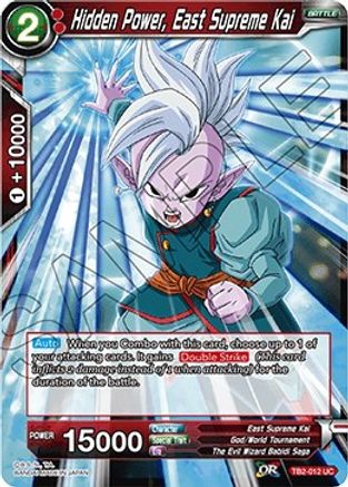 Image of Hidden Power, East Supreme Kai (TB2-012) - World Martial Arts Tournament