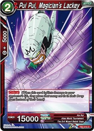 Image of Pui Pui, Magician's Lackey (TB2-016) - World Martial Arts Tournament Foil