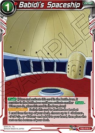 Image of Babidi's Spaceship (TB2-018) - World Martial Arts Tournament