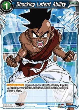 Image of Shocking Latent Ability (TB2-033) - World Martial Arts Tournament Foil