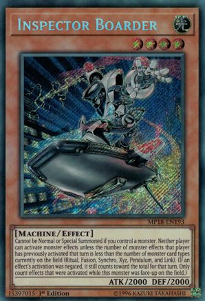 Image of Inspector Boarder (MP18-EN193) - 2018 Mega-Tins Mega Pack 1st Edition
