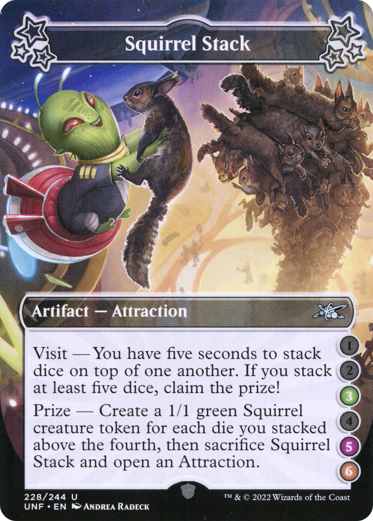 Image of Squirrel Stack (3-5-6) (UNF-228) - Unfinity Foil
