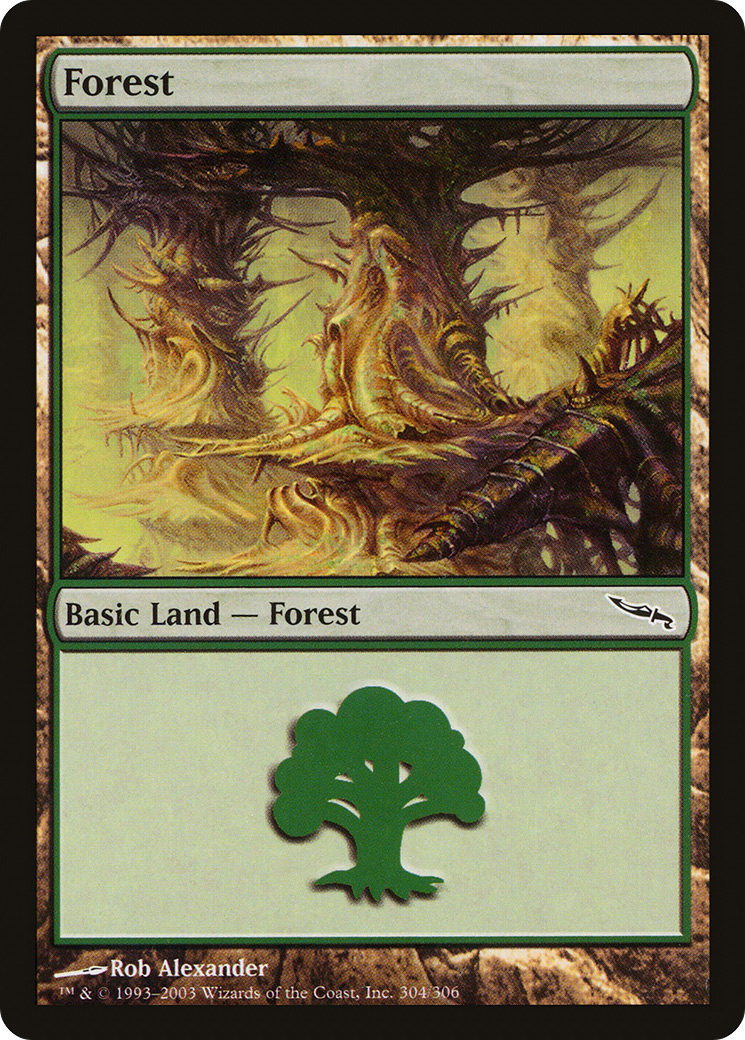 Image of Forest (304) (MRD-304) - Mirrodin