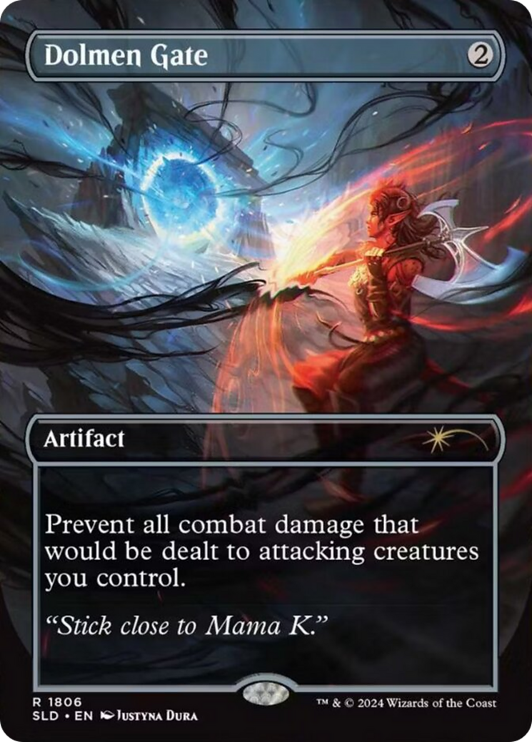 Image of Dolmen Gate (SLD-1806) - Secret Lair Drop (Borderless) Foil