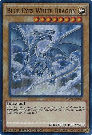 Image of Blue-Eyes White Dragon (MVP1-ENSE4) - The Dark Side of Dimensions Movie Pack: Special Edition Limited