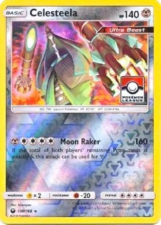 Image of Celesteela 100/168  - Reverse Holofoil League & Championship Cards - Promo