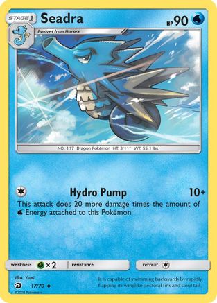 Image of Seadra 017  Dragon Majesty - Uncommon