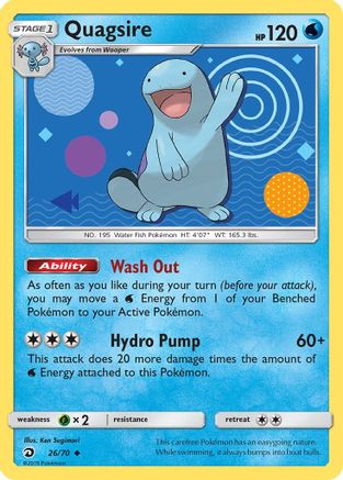 Image of Quagsire 026/70  Dragon Majesty - Uncommon