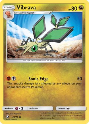 Image of Vibrava 038  Dragon Majesty - Common