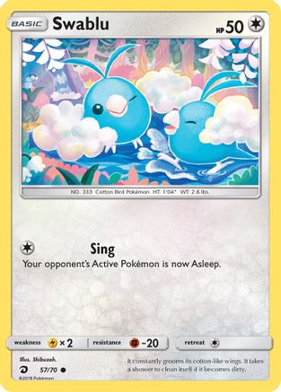 Image of Swablu (57) 057/70  Dragon Majesty - Common