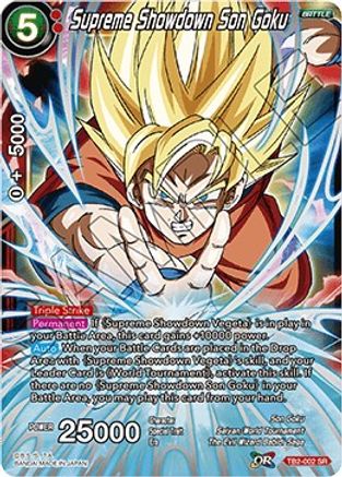 Image of Supreme Showdown Son Goku (TB2-002) - World Martial Arts Tournament