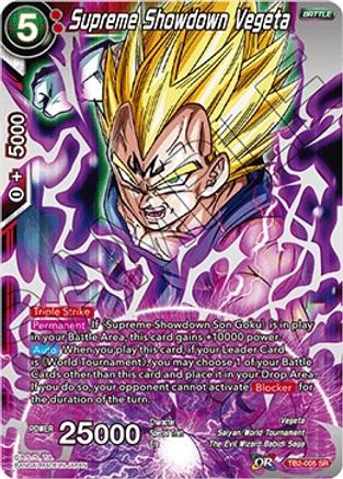Image of Supreme Showdown Vegeta (TB2-005) - World Martial Arts Tournament