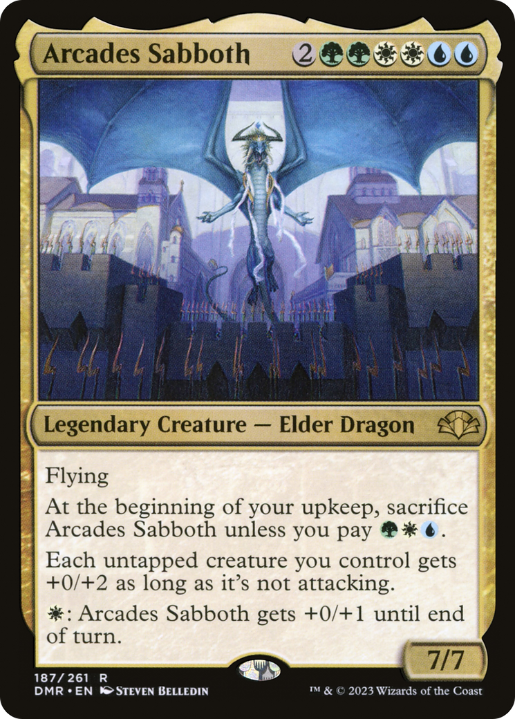 Image of Arcades Sabboth (DMR-187) - Dominaria Remastered Foil