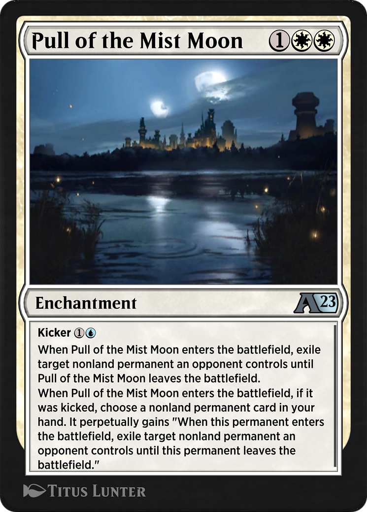 Image of Pull of the Mist Moon (YDMU-003) - Alchemy: Dominaria