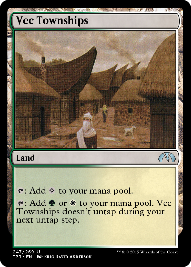 Image of Vec Townships (TPR-247) - Tempest Remastered Foil